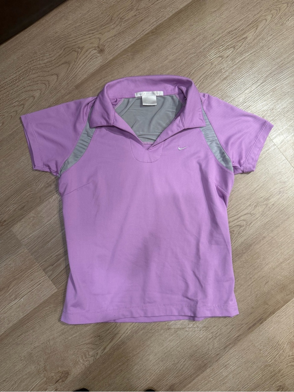 Nike Purple Golf Polo with Gray Interior